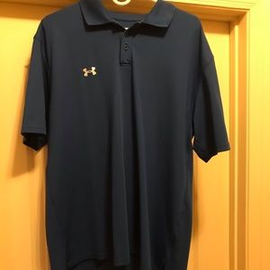 Under Armour men’s blue heat gear shirt